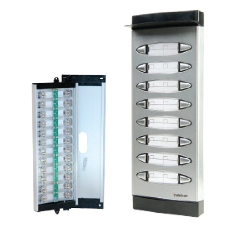 Çift Sıralı Hoparlörsüz Zil Paneli